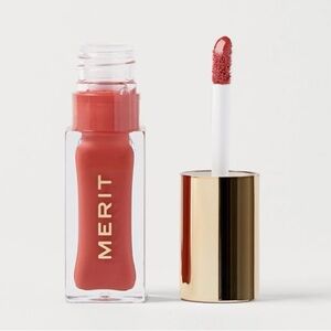 MERIT Tinted Lip Oil - Pink Beet (Cool Pink)